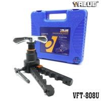 ราคา (เครื่องมือช่างแอร์) ชุดบานแฟร์ VALUE VFT-808U-I ออโตฟรี ชุดบานแป๊ป 1/4″ , 5/16 , 3/8 , 1/2″, 5/8″ , 3/4″ (2764465060)