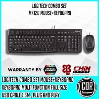 ราคา Logitech MK120 Keyboard and Mouse comboset (รับประกันศูนย์ 3 ปี) (13585101683)