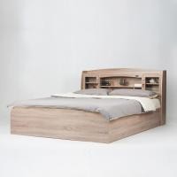 ราคา เตียงนอน 5 ฟุต ไม้ปาร์ติเกิ้ล หัวเตียงมีไฟ และช่องวางของ รุ่น B5005 (กรุณาอ่านรายละเอียดสินค้า ก่อนสั่งซื้อ) (25501091870)