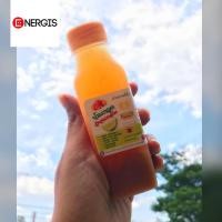 ราคา กระบอกน้ำ ขวดพลาสติกใส ขวดทรงเหลี่ยม 200 ml 200 cc พร้อมฝา (16893741666)