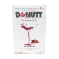 ราคา Donutt Collagen Peptide 10000 mg Inulin Plus Mixed Berry 10 ซอง (1376511409)