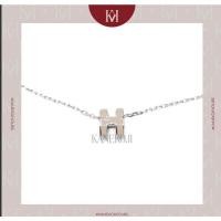 ราคา BU220302367] Hermes / H Pop Necklace PHW (15264236156)