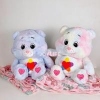 ราคา ตุ๊กตาผ้าห่มแคร์แบร์ หมีสายรุ้ง (ผ้าห่ม100x160ซม.) Care bears (23566527370)