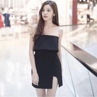 ราคา Ella กระโปรง Tuusuaphabrand สีดำ (1657451604)