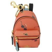ราคา Coach Mini Backpack Coin Case Keychain ~ พวงกุญแจใส่เหรียญ Coach (24201135016)