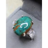 ราคา แหวนเทอร์คอยส์ 7 กะรัต (20800336409)