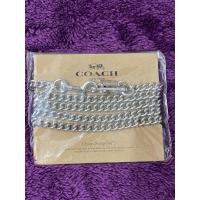 ราคา NewCoachสายโซ่crossbodyสีเงิน ; Coach แท้ (24468478090)