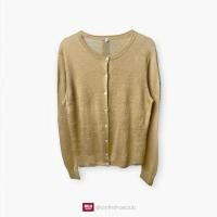 ราคา เสื้อคาร์ดิแกน MUJI (Linen) แท้ (size M) (23781743783)
