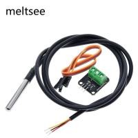 ราคา ds 18 b 20 ชุดโมดูลเซ็นเซอร์อุณหภูมิดิจิตอลกันน้ํา 100 ซม. DS18B20 Temperature Sensor Module (5912862319)