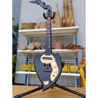 ราคา [โค้ด INC1SLF ลด 70.-] พิณโปร่งไฟฟ้าขนาดกลางอย่างดี เล่นได้ 2 ระบบ ของแถมครบชุด (10932150939)