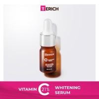 ราคา เซรั่มผิวขาวกระจ่างใส สุขภาพดี TERICH C21% Whitening Serum เทอริช ซี 21% ไวท์เทนนิ่ง เซรั่ม 5 ml (25126654422)
