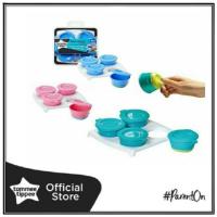 ราคา Tommee Tippee Pop Up Freezer Pot (4 pots + tray) ถ้วยเก็บอาหารพร้อมฝาปิด 4 ใบ และถาด (2546497336)