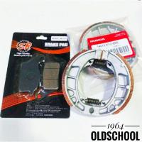 ราคา ผ้าเบรค Wave110i (ทุกรุ่น) Wave125i (2012-2020)(ปลาวาฬ),CZI (หน้า+หลัง 1ชุด) (25822218055)