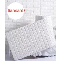 ราคา สติกเกอร์ วอลเปเปอร์ลายอิฐ 3 D ติดผนัง (หนา) สีขาว 70*100 cm พร้อมส่ง❤️ (16087018591)