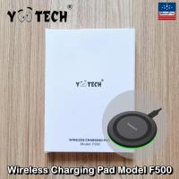 ราคา Yootech® Wireless Charging Pad Model F500 แท่นชาร์จไร้สาย Compatible with Galaxy Phone, Buds, iPhone, AirPods (20407282040)