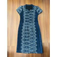 ราคา ส่งต่อ เดรสผ้าฝ้ายทอมือ สีคราม (20793189908)