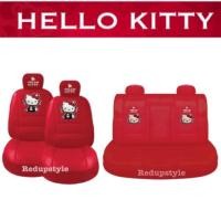 ราคา หุ้มเบาะหนังคิตตี้ Hello Kitty หน้าหลัง ลิขสิทธิ์แท้ (1037054787)