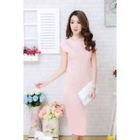 ราคา เดรสผ้าซันเวฟ เนื้อผ้าแต่งลวดลายสวยหรู (183095)