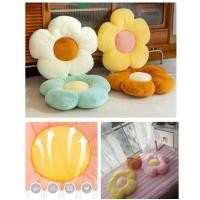 ราคา หมอนอิง ผ้าขน ลายดอกไม้ (27407749545)