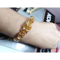 ราคา สร้อยข้อมือบุษราคัม (1677977474)