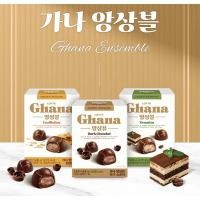 ราคา ช็อคโกแลตล็อตเต้ กาน่า 3รสชาติ ช็อคโกแลตเกาหลี lotte ghana ensemble 68g 롯데 가나 앙상블 (22972319817)