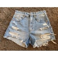 ราคา กางเกงยีนส์ขาสั้น แบรนด์แท้ (25322370353)