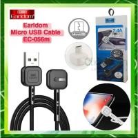ราคา สายชาร์จมือถือ Earldom 2 in 1 สาย 90 ํ Fast Charing & Data Transfer Cable Micro USB EC-056m # (13007232437)