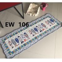 ราคา พรมปูปลายเตียงแบบยาวพรมปลายเตียงขนาด50*135ซม พรมเช็ดเท้าผืนยาวปูหน้าบ้าน (4920375314)