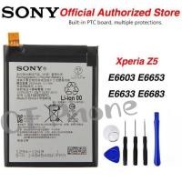 ราคา แบตแท้ Sony Xperia Z5 E6633 E6653 E6603 E6883 E6683 battery LIS1593ERPC 3200mAh รับประกัน3เดือน. (29953428224)