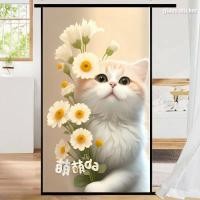 ราคา สติกเกอร์ฟิล์มกระจกใส ลายการ์ตูนแมว กันไฟฟ้าสถิตย์ สําหรับติดตกแต่งกระจก หน้าต่าง ประตูบานเลื่อน ห้องน้ํา ในครัวเรือน (22584168337)