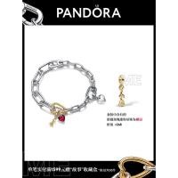 ราคา ☃☌❏Pandora Style Series ชุดสร้อยข้อมือ Brave Love 925 Silver Female Story Chain Creative Versatile (13899022841)