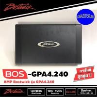 ราคา เพาเวอร์แอมป์ติดรถยนต์ BOSTWICK รุ่น BOS-GPA4.240 4CH CLASS AB สีดำ เครื่องเสียงติดรถยนต์,เพาเวอร์แอมป์ติดรถยนต์ (5586518959)
