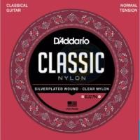 ราคา สายกีตาร์คลาสสิค ของแท้ 100% D'addario EJ-27N EJ27N Nylon สายกีตาร์คลาสสิค แบบสายไนล่อน ฟรี ปิ๊กกีตาร์ Fender (13904397502)