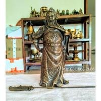 ราคา เทพเจ้ากวนอูปรางค์ห้ามศึกเนื้อทองเหลือง (21446513732)