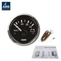 ราคา Kus KY13001 VCPVR BS 18-32 volt 52mm kus volt meter guage marine เกจ์วัดโวลท์แบตเตอรี่ (27554955815)