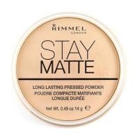 ราคา แป้งอัดแข็ง Rimmel stay matte 001 transparent (171595049)
