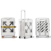 ราคา กระเป๋าเดินทาง OFF-WHITE X RIMOWA TRANSPARENT LUGGAGE (6832270464)