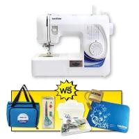 ราคา จักรเย็บผ้า Brother มือสอง อุปกรณ์ครบ แถมหุ่นและอุปกรณ์ต่างๆ (9116022400)