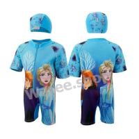 ราคา ชุดว่ายน้ำเก็บอุณภูมิ Frozen โฟเซ่น ลิขสิทธ์แท้ ชุดว่ายน้ำนีโอพรีน Neoprene ชุดว่ายน้ำกันหนาว ชุดว่ายน้ำเด็ก ชุดว่ายน้ำ (3261990306)