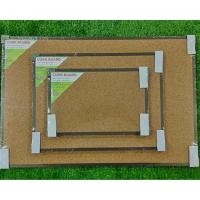 ราคา กระดานไม้ก๊อกขอบอลูมิเนียม กระดาน-บอร์ดไม้ก๊อก บอร์ดเสียบหมุดไม้ก๊อก กระดานปักหมุดอย่างดี (จำนวน 1 แผ่น) (8076019608)