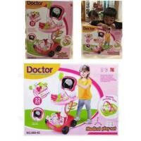 ราคา รถเข็นคุณหมอ‍⚕️‍⚕️ชุดรถเข็นคุณหมอ มีฟิล์มเอ็กซเรย์ พร้อมอุปกรณ์ มีเสียง มีไฟ พร้อมตระกร้าพกพา ‍⚕️‍⚕️ (4300885085)