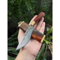 ราคา มีดเหน็บ E-nep มีดหมอ Machete มีดแคมป์ Camp ใบ 4” ผานไถ ตีร้อน ตอกลาย คอทองเหลือง ด้าม-ฝักไม้พยูง รัดแผ่นทอ'งเหลือง (19975158724)