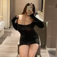 ราคา Plus size เสื้อผ้าสาวอวบ❤นอนไม่ได้นอน ชุดนอนเซ็กซี่สาวอวบ ไซส์ใหญ่ ชุดนอนซีทรู แขนยาว ปาดไหล่ รัดรูป ชุดชั้นในเซ็กซี่ยั่ว ,คนอ้วนใส่ได้ (25806396488)