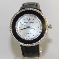 ราคา นาฬิกาข้อมือสุดหรู Royal Crown รุ่น 3776 Black ดีไซน์สวย (19914696229)