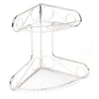 ราคา Q Line ชั้นติดผนังเข้ามุมสเตนเลส 2 ชั้น ST-750 (54725485)