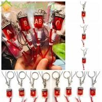 ราคา Somedayzl พวงกุญแจกระเป๋าเลือด ชนิด A B O AB พลาสม่า ที่ไม่ซ้ําใคร เลือด กระเป๋า จี้พวงกุญแจ กระเป๋า เสน่ห์ PVC แฟชั่น สายคล้องโทรศัพท์มือถือ DIY อุปกรณ์เสริม (25523636960)