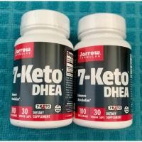 ราคา (แท้พร้อมส่ง) Jarrow Formulas, 7-Keto DHEA 100 mg 30 Veggie Caps (7319007244)