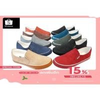 ราคา GAMBOL GB82087รองเท้าผ้าใบผู้ชายแบบสวม สีน้ำตาล (9103850462)