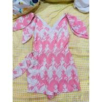 ราคา จั้มสูทขาสั้น ลายเจ้าหญิง งานป้ายM (22443914503)