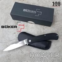 ราคา มีดพับ Boker Plus แท้ รุ่น Howser 440-C Steel, Black G-10 ผลิตแค่ 1000 ด้าม รันหมายเลข พร้อมซองใส่มีด (ใบมีดไม่ล๊อค) (22769175126)